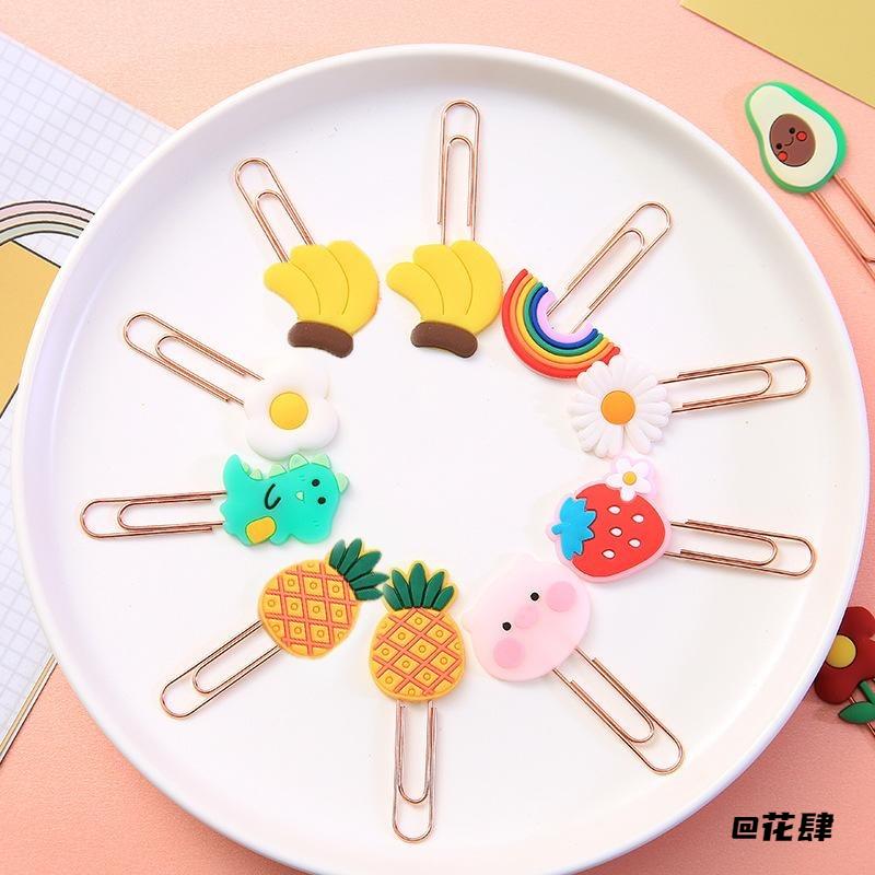 试卷整理办公用品多款式书签夹配饰回形针便签夹分页夹整理配件