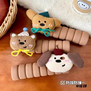 房门拉手帽子小狗小熊门把手保护套保护套装饰防护套门把手小熊
