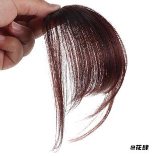 空气刘海有鬓角棕黑色空气感漫画假刘海假发片小红书推荐自然黑