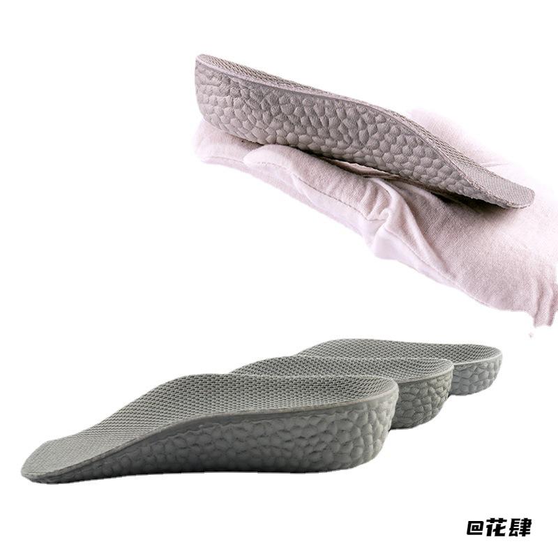 后跟减震eva爆米花鞋垫男女同款七分鞋垫透气3cm隐形七分垫