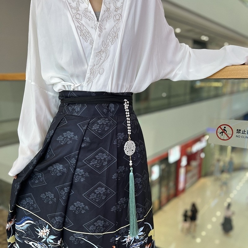 马面裙汉服步设计襟古风新款女士禁步吊坠配饰唐装古装国风腰坠