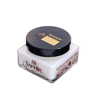 法国saphir黑金光面皮护理霜RENOVATEUR莎菲雅鞋油鞋乳进口皮保养