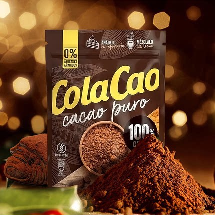 原装进口ColaCao纯可可生可可粉冲饮未碱化帕梅拉热巧克力粉烘焙
