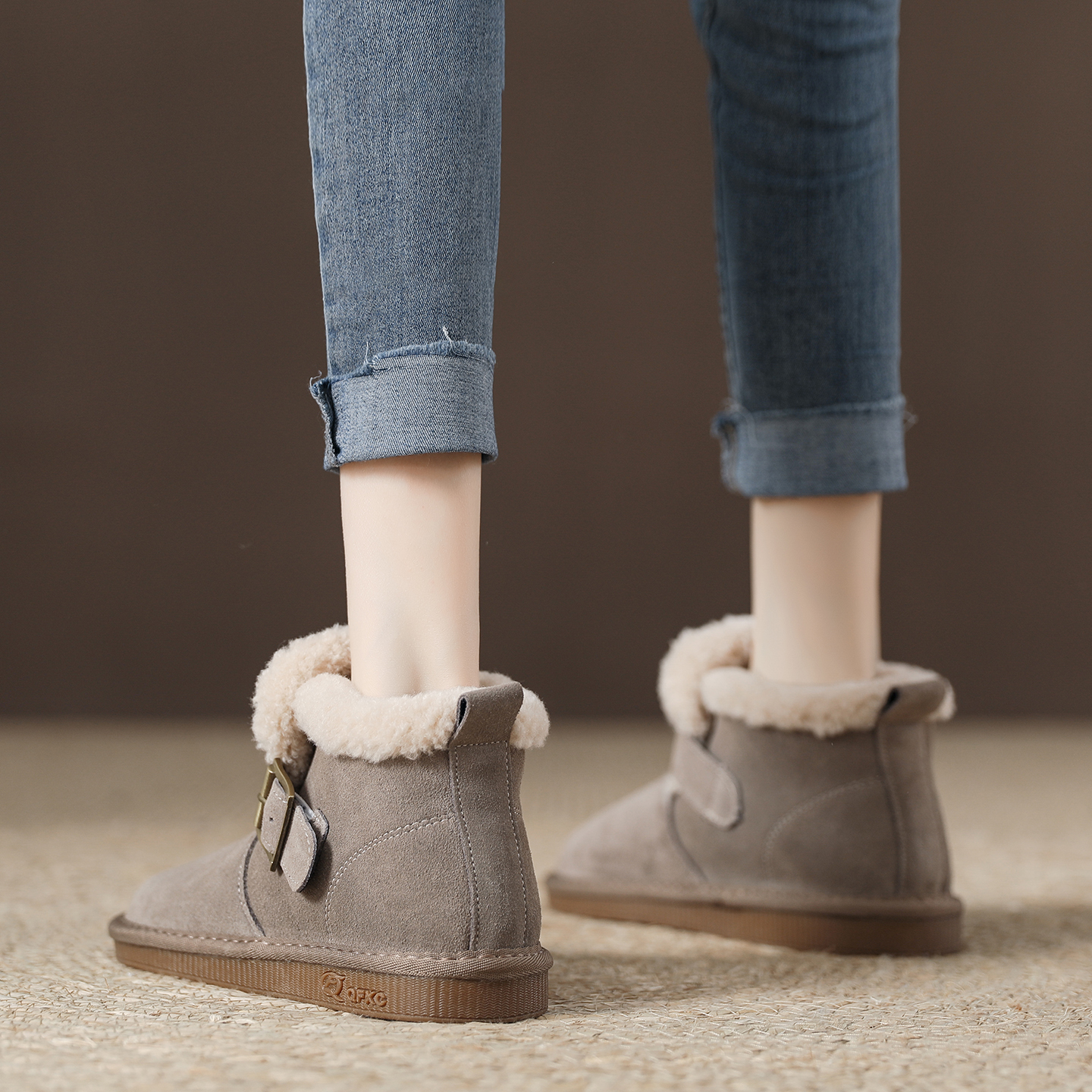 2025冬季新款豆豆棉鞋保暖