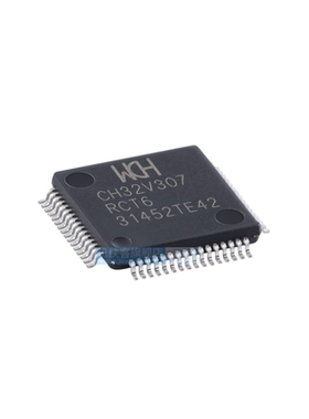 原装正品CH32V307RCT6 LQFP-64 RISC-V内核 32位微控制器-MCU