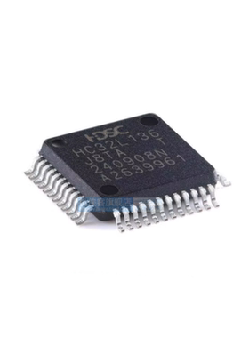 原装HC32L136J8TA-LQ48 LQFP-48 ARM Cortex-M0 32位微控制器-MCU