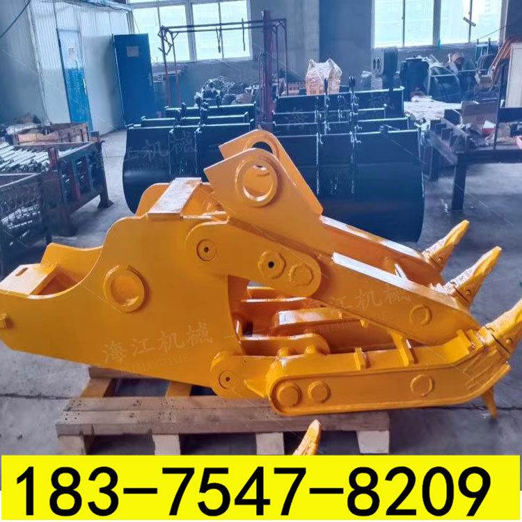 厂家挖机360度旋转液压夹木器勾机爪子抓钳器抓木器抓木机树夹子