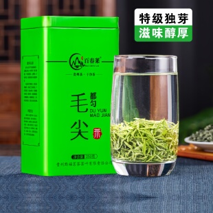 贵州茶叶都匀毛尖茶2024新茶特级散装嫩芽高山云雾绿茶浓香型250g