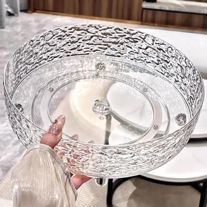旋转高颜值梳妆台化妆品置物架桌面亚克力卫生间护肤品口红收纳盒
