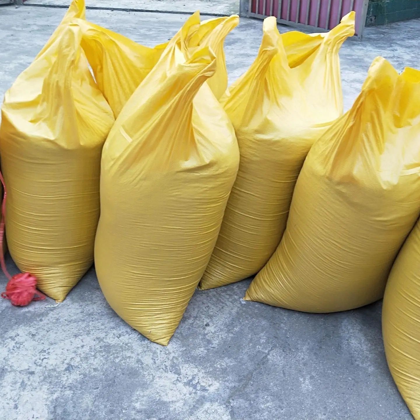 装修垃圾清运袋建筑垃圾清运袋水泥编织袋蛇皮袋环保袋黄色大号厚