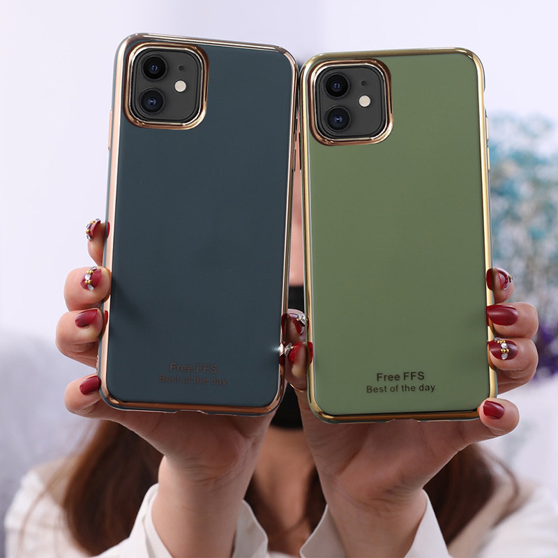 适用苹果11手机壳pg11时尚轻薄a2111外壳爱疯十一防摔全包边iph0nell