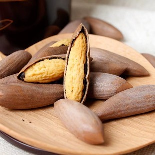 【象牙榧】暨东2025新采新炒长榧象牙榧细长香酥正宗开口闭口