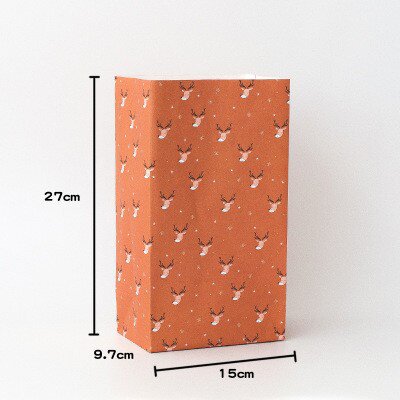 gift bag gift bag packaging handmade christmas paper bag2021