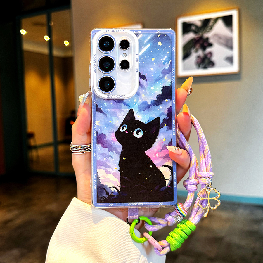 适用魅族涂鸦猫咩手机壳