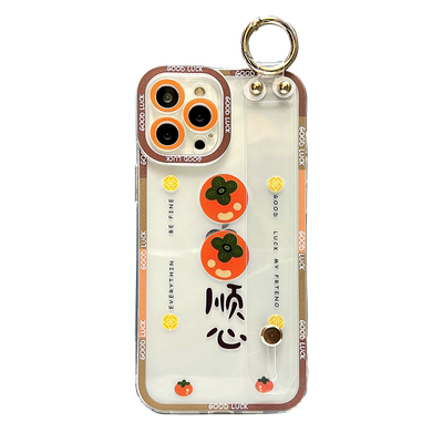 小米透明软壳潮牌腕带斜跨绳