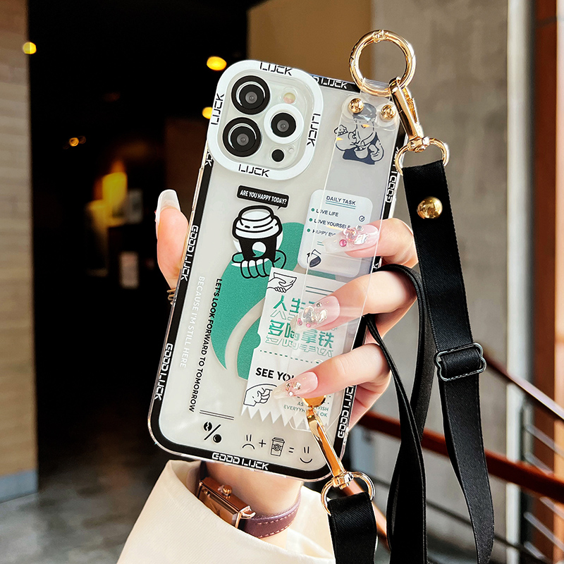 华为透明软壳潮牌腕带支架