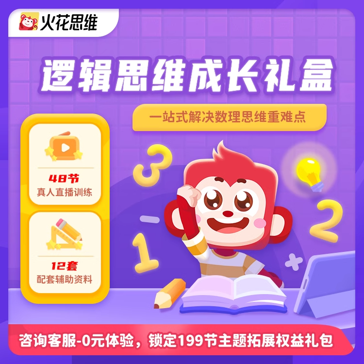 【旗舰店】逻辑思维儿童成长礼盒配套全阶段图书让思维培养更高效