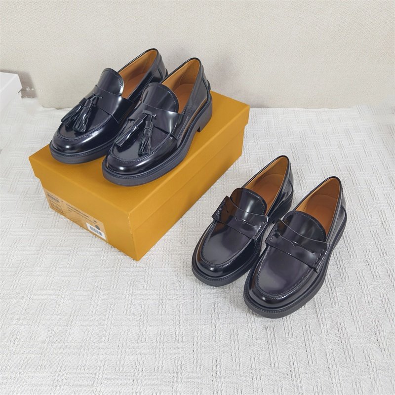 高品质英伦风真皮乐福鞋女一脚蹬流苏厚底圆头单鞋舒适通勤小皮鞋,女鞋,乐福鞋（豆豆鞋）,淘宝优惠券,粉丝福利购,淘宝优惠卷