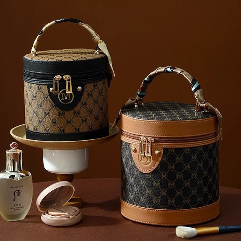 新品便携式化妆箱水桶包化妆包大容量外出旅行化妆品多功能收纳包,收纳整理,包包收纳盒/箱,淘宝优惠券,粉丝福利购,淘宝优惠卷