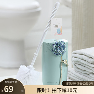 创意马桶刷套装 清洁刷家用无死角卫生间刷子洁厕套装 长柄刷落地式