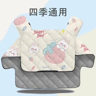 电动车挡风被四季通用双面防水冬季中厚款电瓶摩托车春秋防风防雨