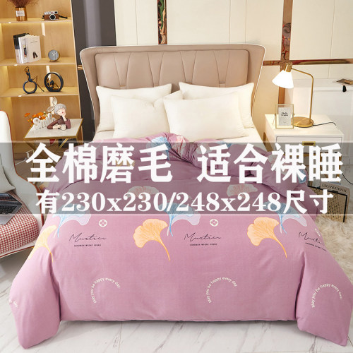 2026年新款被套纯棉全棉特厚磨毛