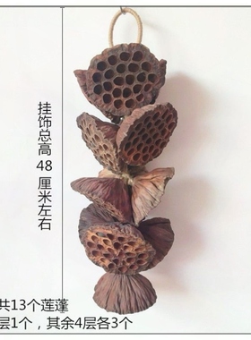 天然松果松球莲蓬干花墙壁装饰墙面挂饰客厅环创森系植物创意家居