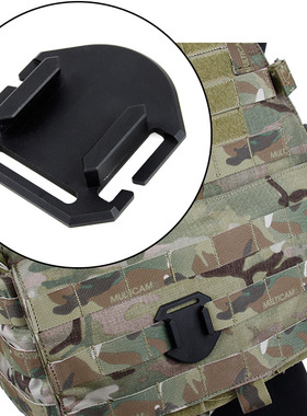 GoPro Hero13/12/11/10/9/8/7/6 Action5Pro/4/3 山狗接座战术背心小蚁挂扣MOLLE专用支架