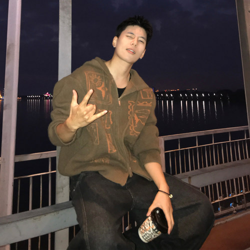 Holocene美式潮牌半开衫连帽卫衣
