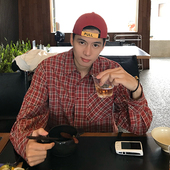 百搭宽松休闲格纹慵懒风痞帅上衣男 衬衫 Holocene美式 潮牌格子长袖