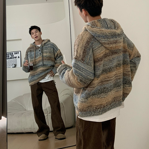 Holocene秋冬连帽毛衣