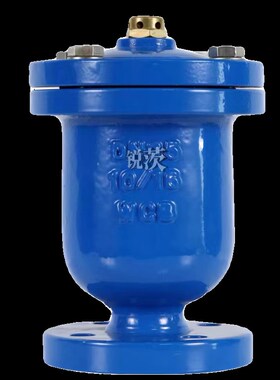 单口自动排气阀QB1法兰P41X11X丝扣螺纹快速排进气空气阀DN152025