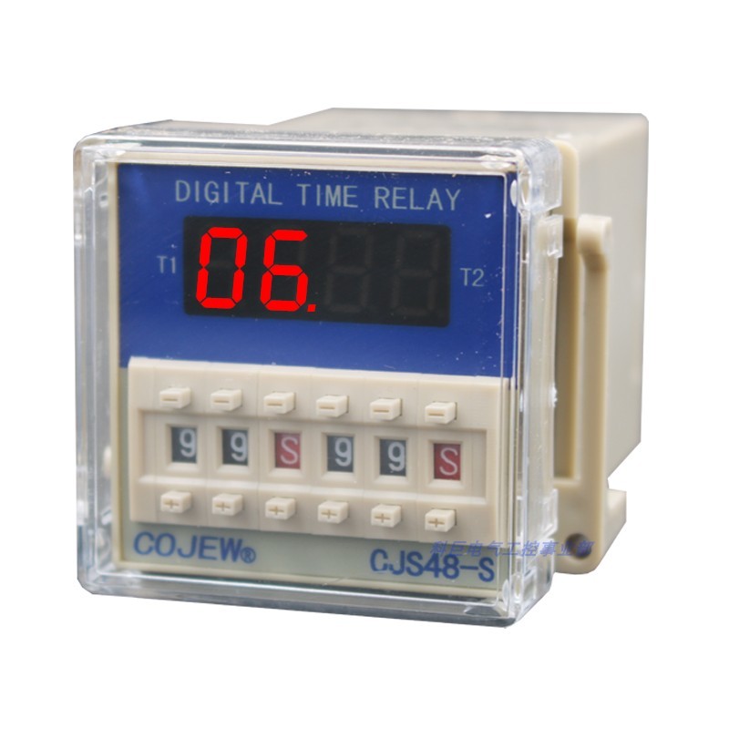 CJS48-SXH带启动停止端w两路先后工作先后停止时间继电器延时开关
