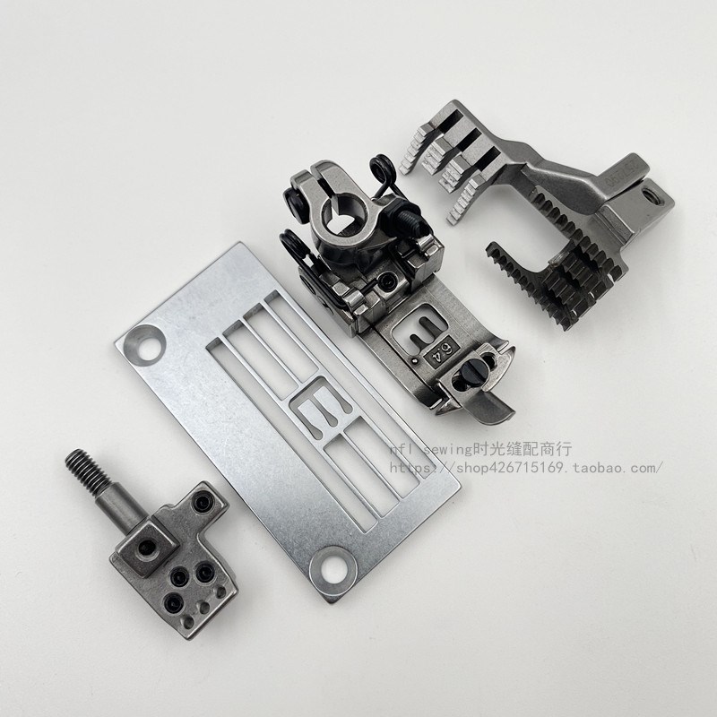 杰克K4 K5飞马500 W600三针五线绷缝机6.4针位 364针板压脚针头