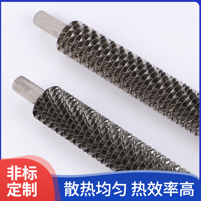 不锈钢翅片管散热器片绕片管铝翅片散热管 换热器蒸汽翘片管