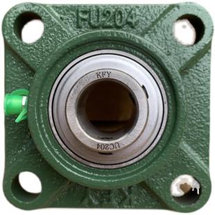 FU207 208 FU205 209 210帶軸承 FU206 加高方形軸承座UCFU204