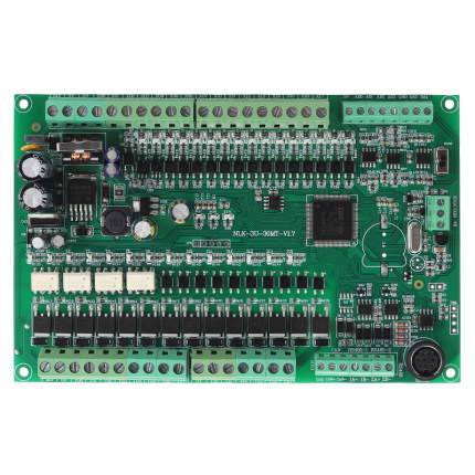 FX3U-30MT国产PLC工控板4轴100K可编程控制器RS485模拟量NTC输入