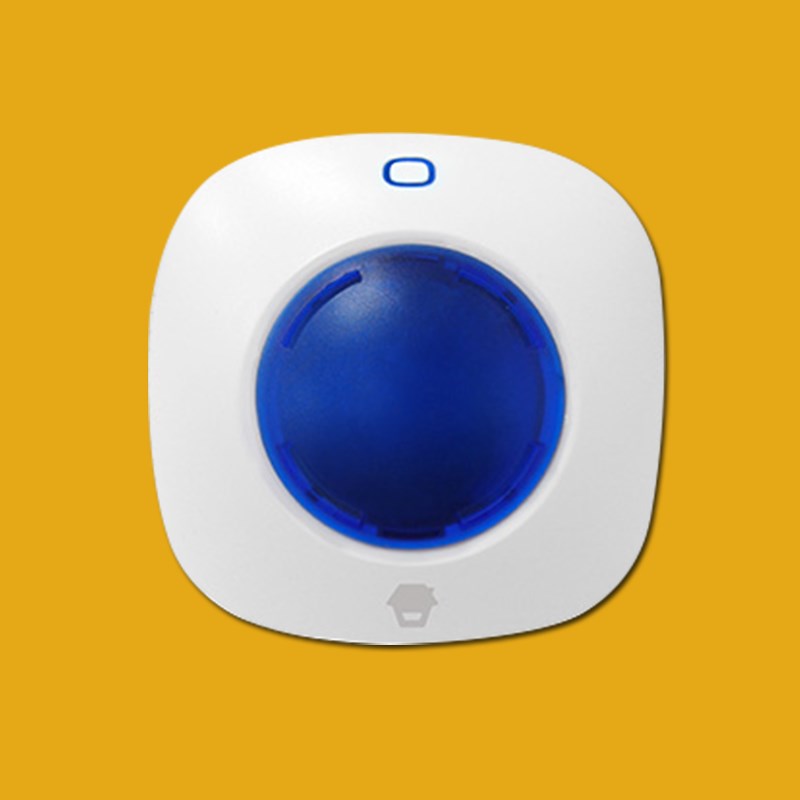 创高无线红d外线防盗报警器商铺家用报警主机无线声光喇叭WS-105S