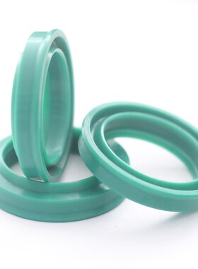 SC-SMC PDU气缸防尘圈耐磨绿色聚氨酯PU密封圈活塞杆气封FC圈齐全