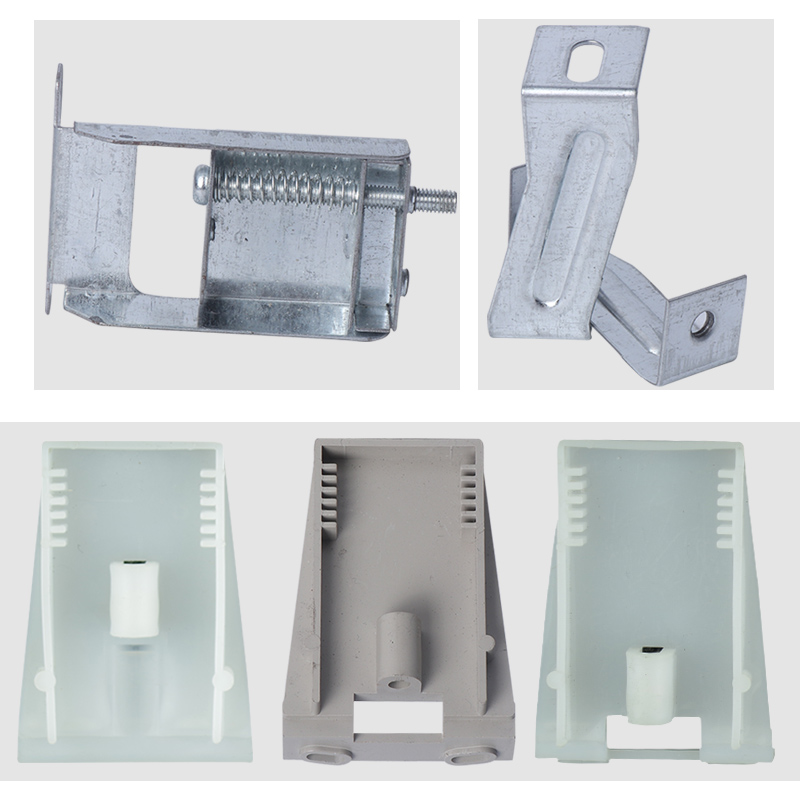 PZ30配电箱面板固定支架梅兰配电箱盖子高脚O耳朵导轨连接平角支