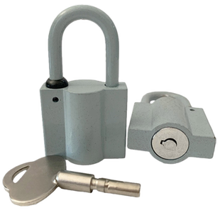 35mm感应弹开锁通开锁通用钥匙挂锁合金锁新疆计量箱锁电力表箱锁