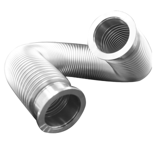 高真空波纹管304不锈钢柔性软管NW16/KF25/40/50快装法兰成型软管