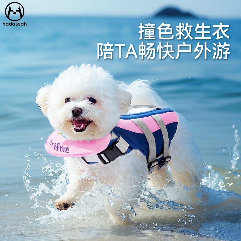 宠物救生衣泳衣小型犬比熊泰迪夏季户外游泳