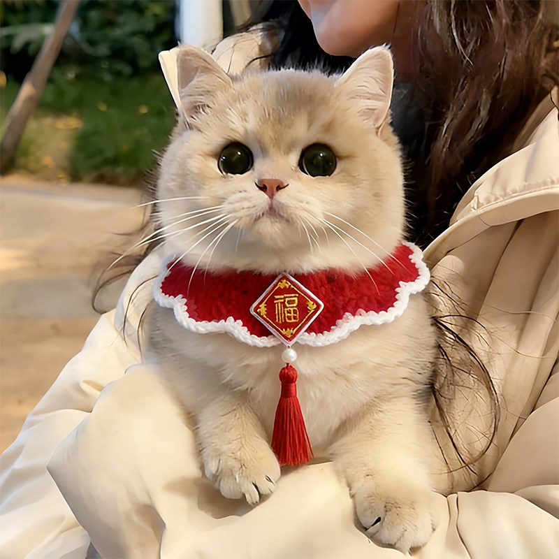 新年宠物围脖喜庆红色猫咪围巾小配饰狗狗可爱项圈过年装饰口水巾,宠物/宠物食品及用品,围巾/口水巾,淘宝优惠券,粉丝福利购,淘宝优惠卷