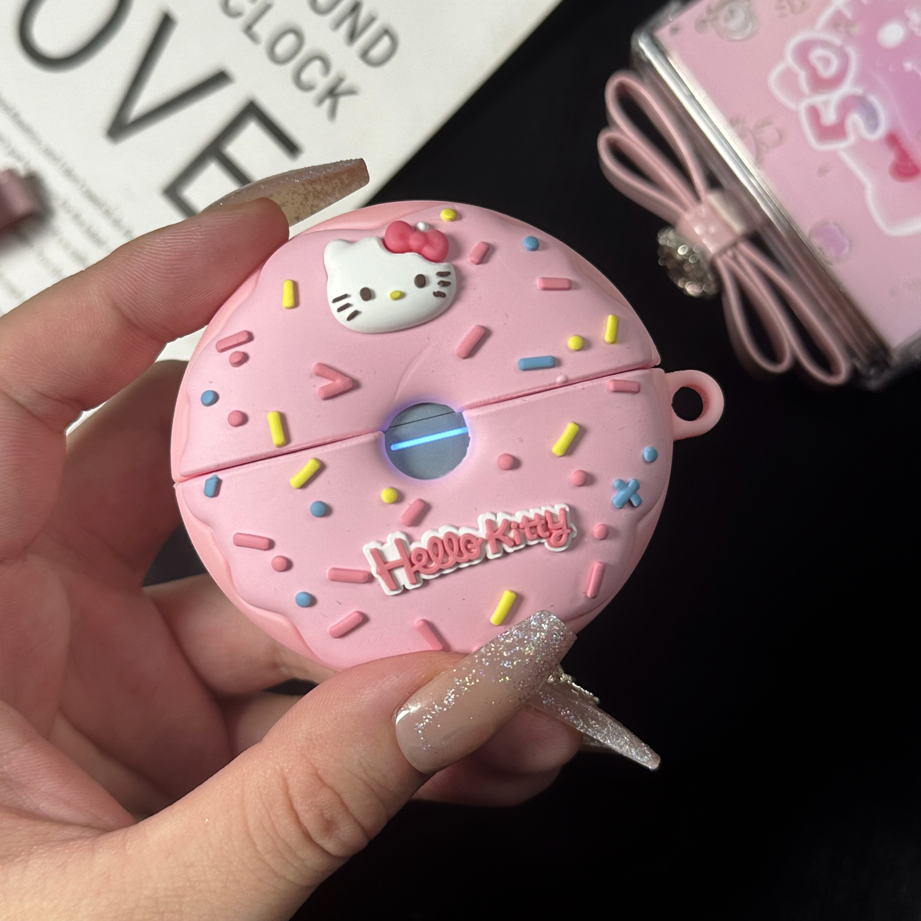 可爱粉色猫红米buds5pro耳机壳RedmiBuds6活力版保护套小米buds4硅胶盒女全包buds3外壳buds4pro充电仓盒适用