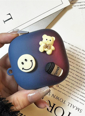 适用Beats fit pro耳机壳魔音beatsfitpro降噪蓝牙耳机保护套Beats耳机套个性卡通fit pro磨砂充电硬壳男女盒