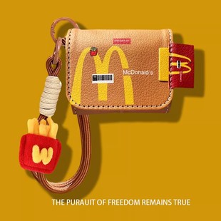 适用弱水时砂EarFree openfree蓝牙耳机套mk2连体i3充电仓盒Ultra皮质 i5保护壳openfun保护壳琉璃x全包一体式