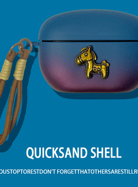 索尼wf1000xm5保护壳sony/WF1000-XM4耳机套渐变宝蓝色降噪五代磨砂LinkBuds S蓝牙外壳立体马男女yy2963适用