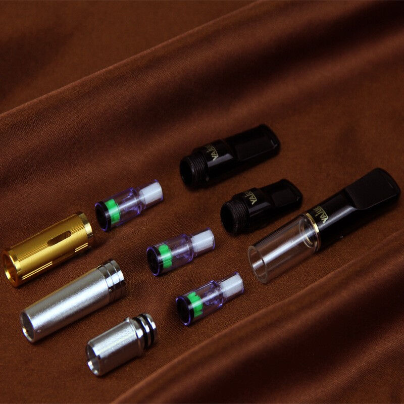 烟嘴过滤器更换滤芯】换芯型烟嘴通用款过滤内芯棉芯微孔过滤烟嘴