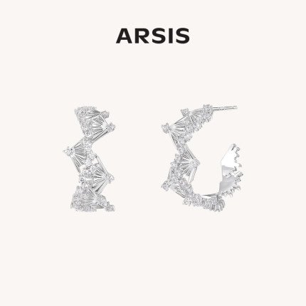 【松美术馆联名】ARSIS松.耳环法式设计感耳钉时尚轻奢耳饰女